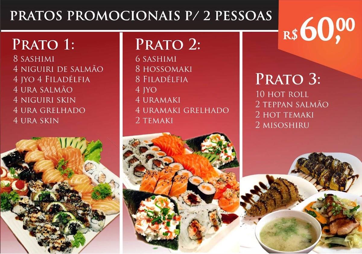 Yasutake Sushi - Unidade Centro cardápio
