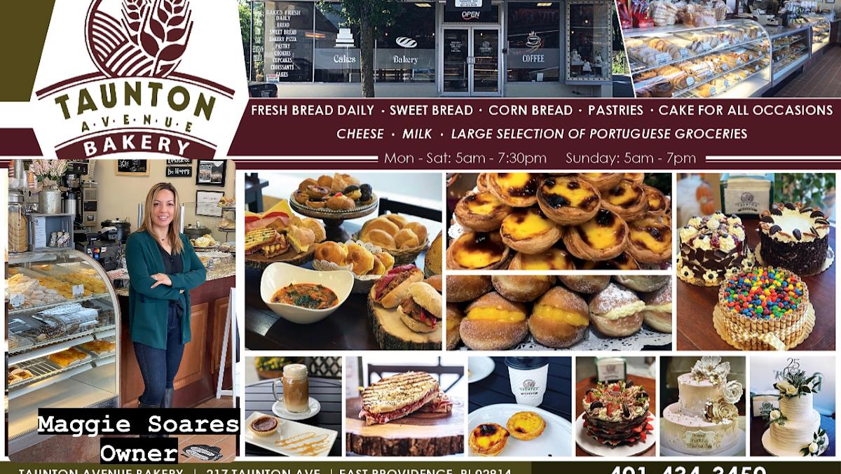 Menu at Taunton Ave Bakery, East Providence