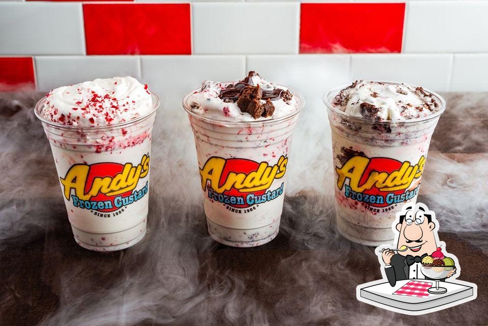 Andy S Frozen Custard 8251 E 102nd St S In Tulsa Restaurant Menu And