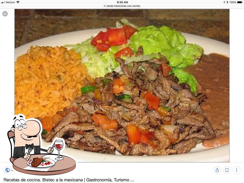 El Pueblito Mexican Restaurant, Eton, 79 GA286 Carta del restaurante