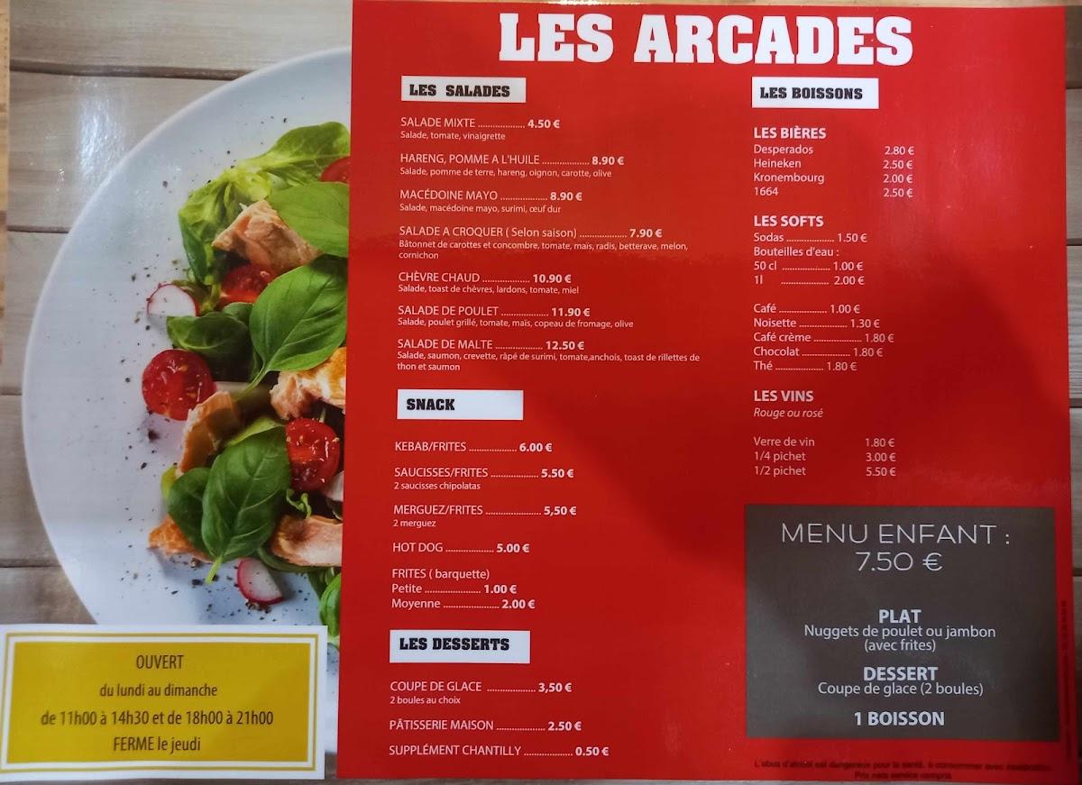 menu-at-les-arcades-restaurant-le-boulou