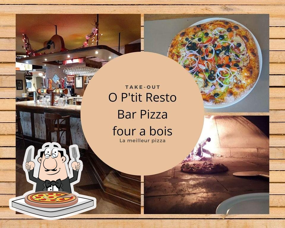 O P tit Bar Resto Pizza four a Bois T miscouata sur le Lac