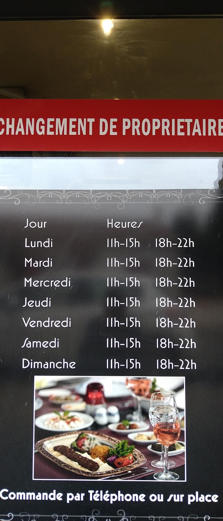 Menu au ALEYNA SHISH KEBAB & KEBAB, VilleneuvelèsAvignon