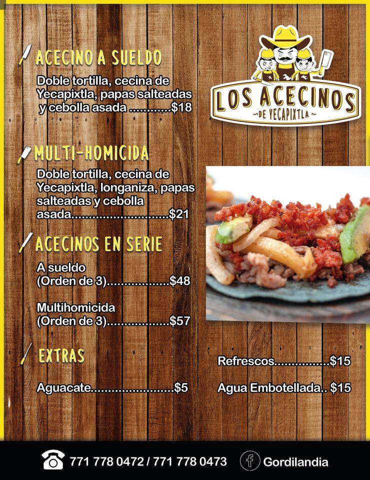 Menu At Las Originales Tortas De Chilaquiles Restaurant Pachuca