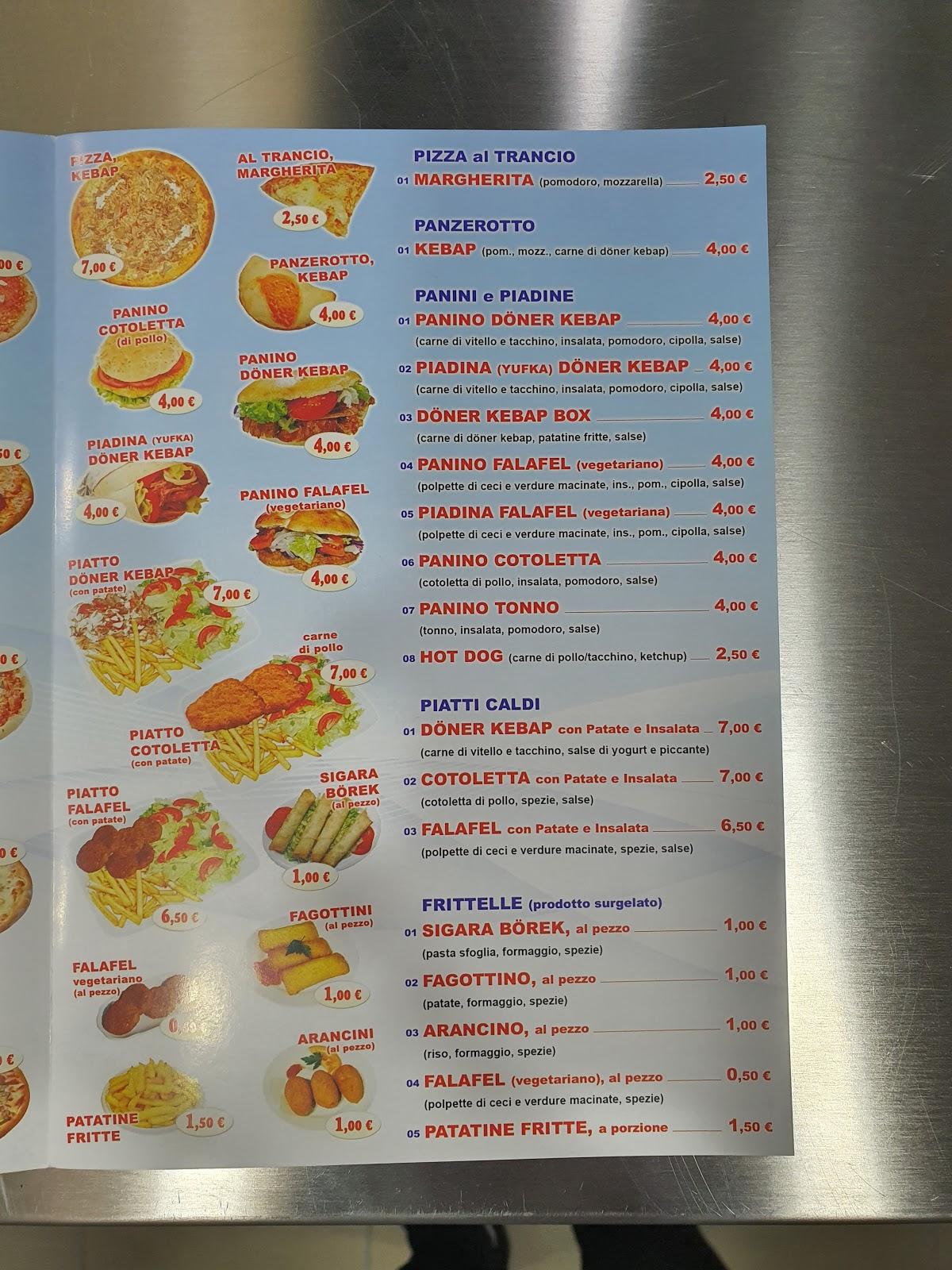 Speisekarte von Anatolia Kebap & Pizza, Corbetta