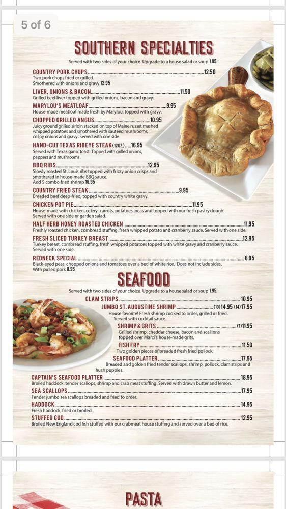 Menu at Chicken Pantry restaurant, Bunnell, 602 E Moody Blvd