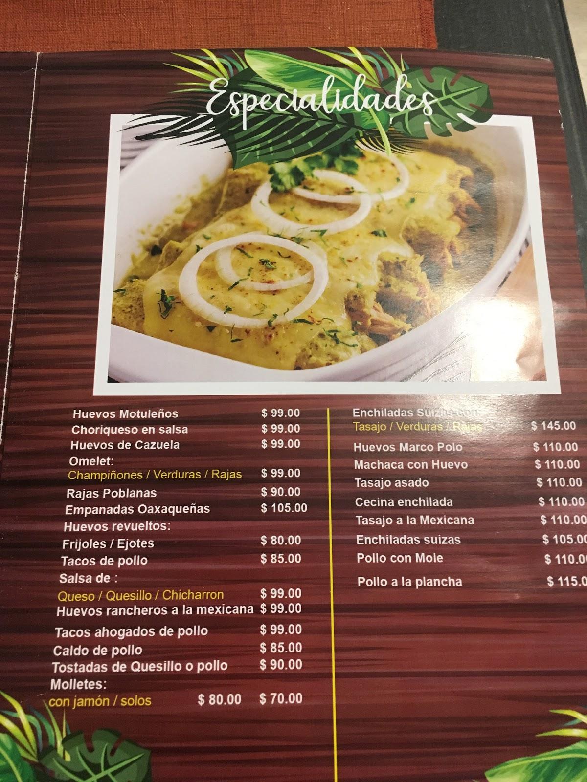 Carta del restaurante Marco Polo Cocina del Mar, Heroica Puebla del Zaragoza