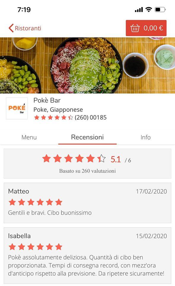 Menu di Mio Poké 