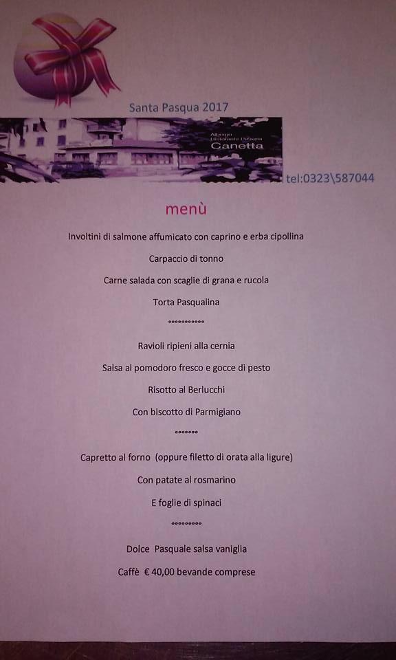 Menu di Canetta 