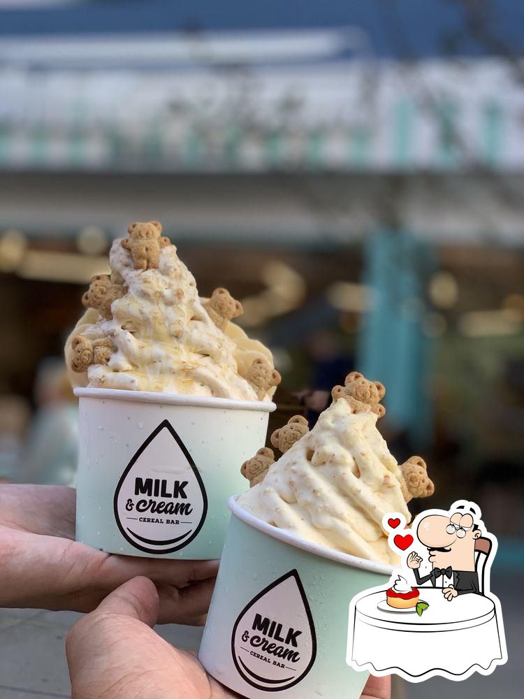 Milk & Cream Cereal Bar in Jersey City Restaurant menu and reviews