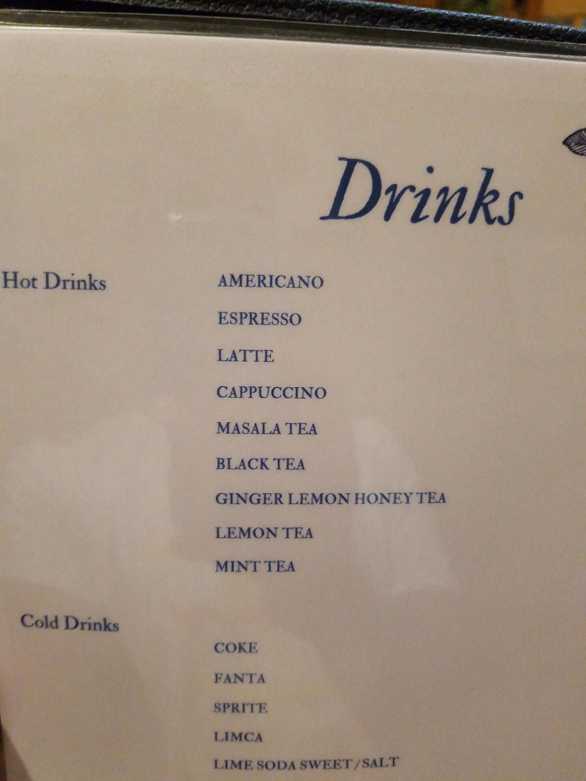 Menu at The Corner House Restaurant & Bar, Manali