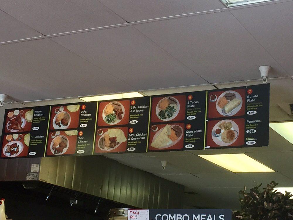 Carta del restaurante Charcoal Grill Chicken, Santa Clarita
