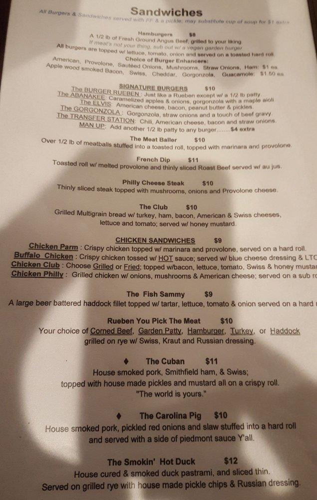 Menu at Indian Lake Restaurant, Indian Lake, NY30