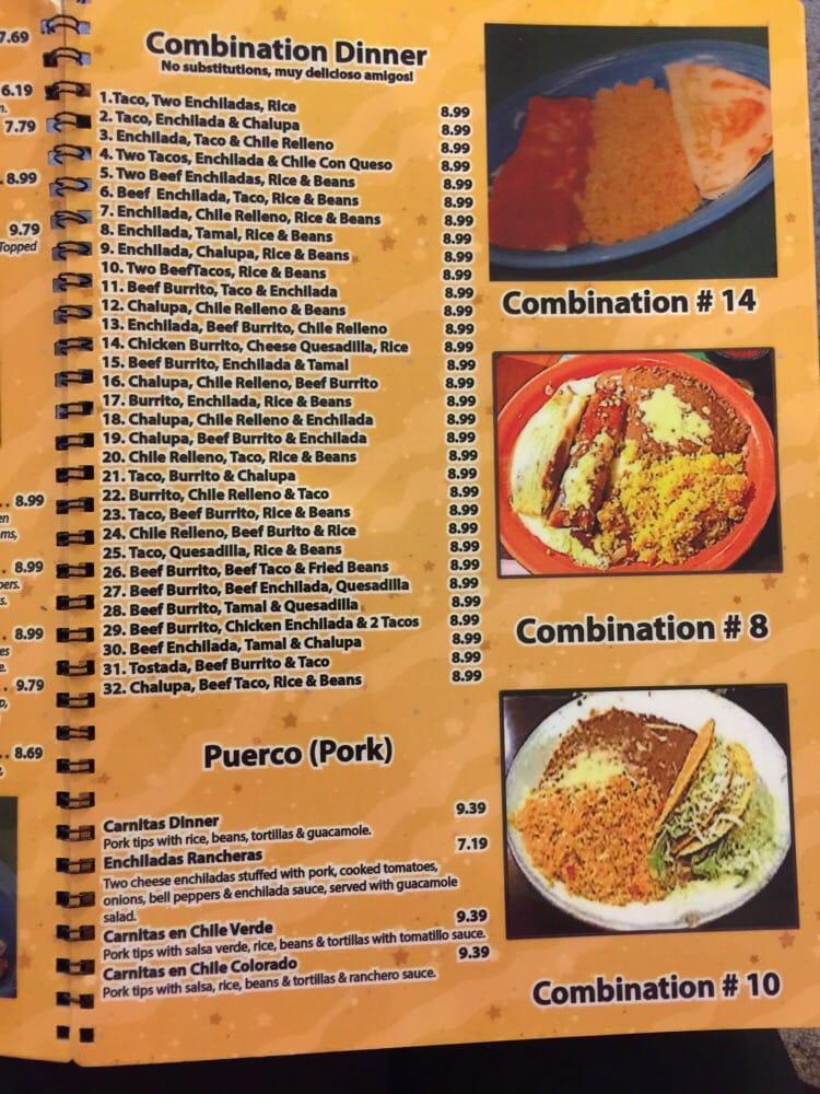 Menu at Casa Nayarit Mexican Grill restaurant, Bethel Park
