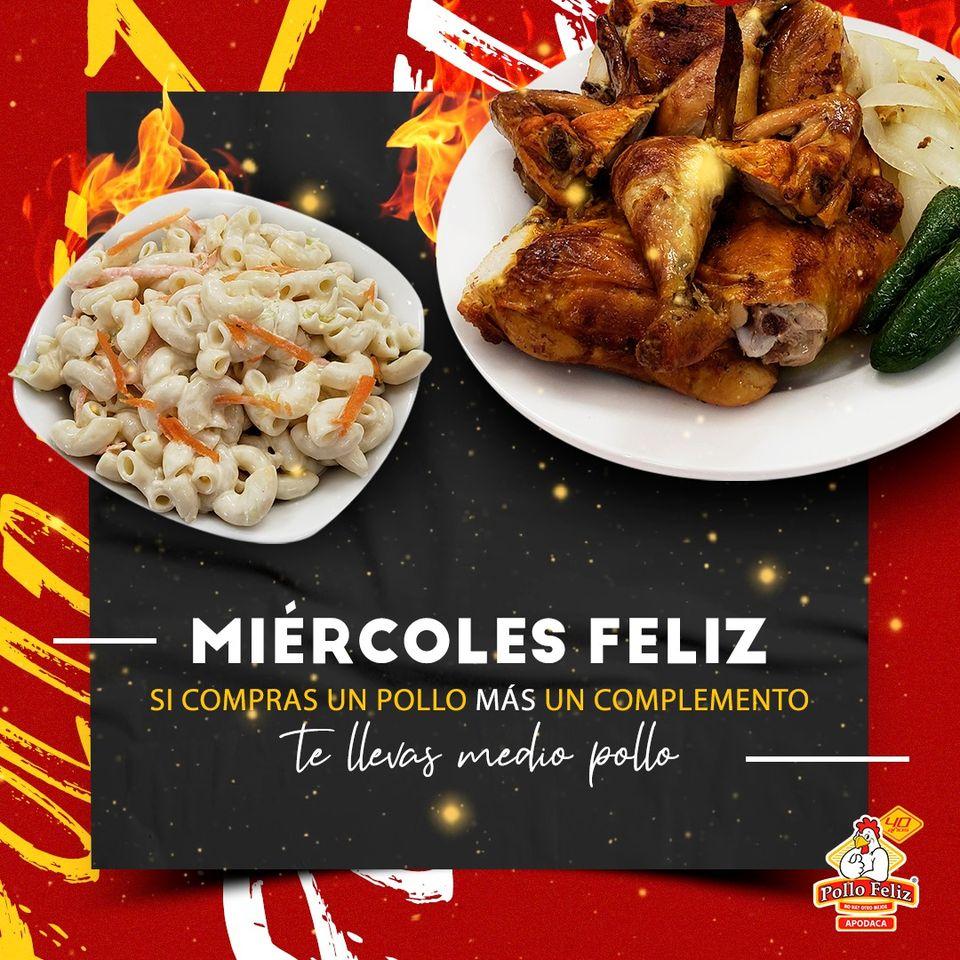 Restaurante Pollo Feliz, Apodaca, Av. Concordia 5316 - Carta del  restaurante y opiniones