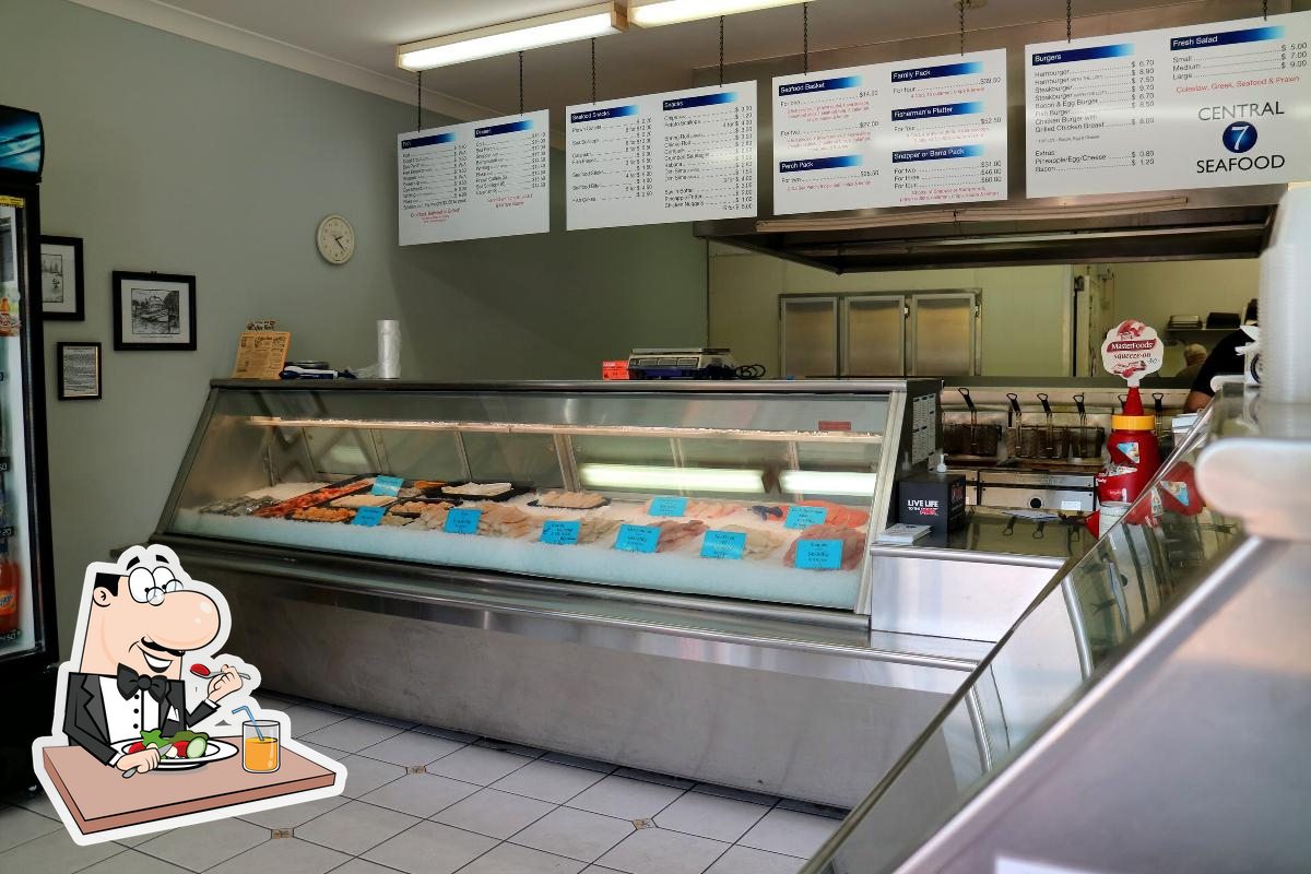Central 7 Seafood And Takeaway in Upper Mount Gravatt Restaurant menu