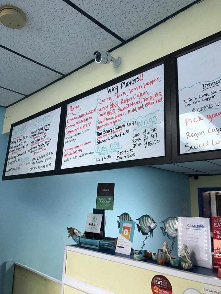 Menu at The Crab Boil Atlanta BAR, Atlanta, Old National Hwy