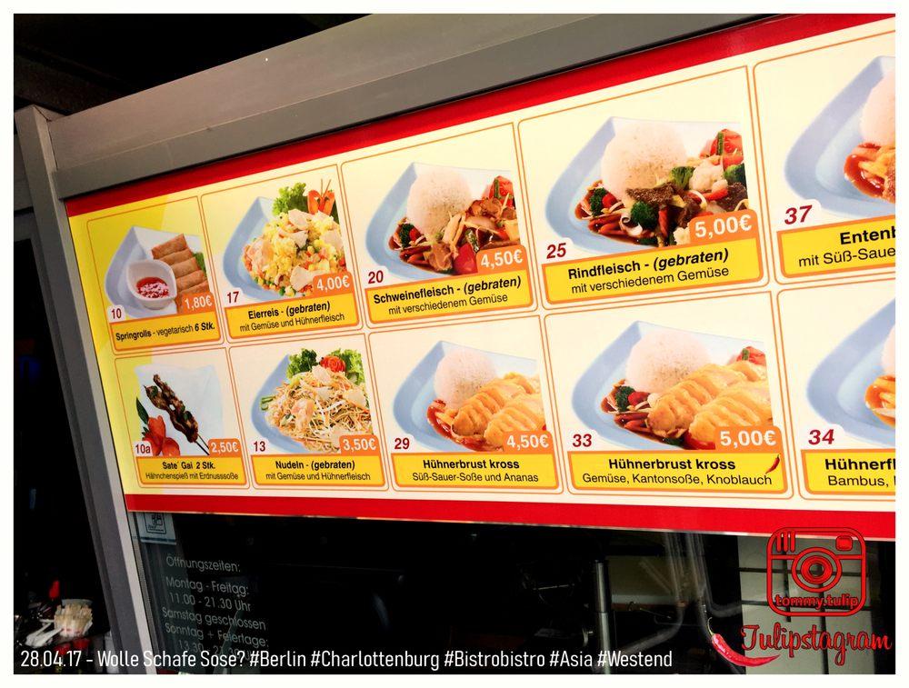 Speisekarte von Asia Sushi Food Berlin fast Food, Berlin