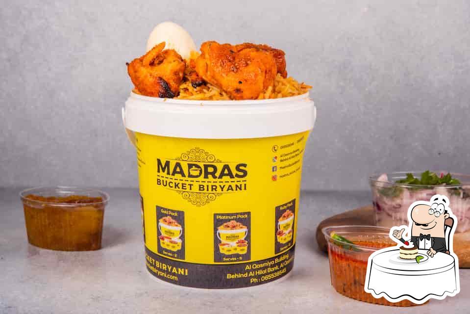 Madras Bucket Biryani restaurant, Sharjah Restaurant menu and reviews