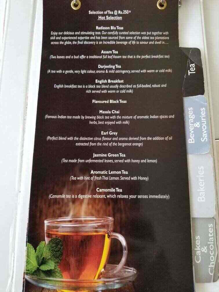 Sin - The Pastry Shop menu