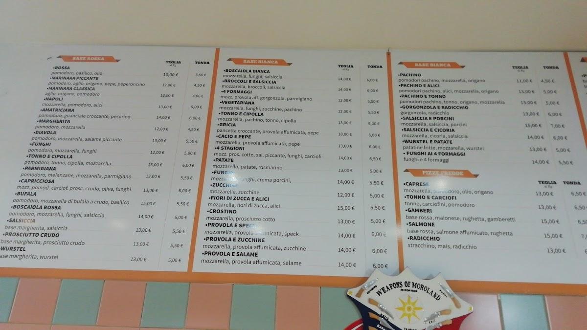 Menu di Las Tortillas di Gilbert 