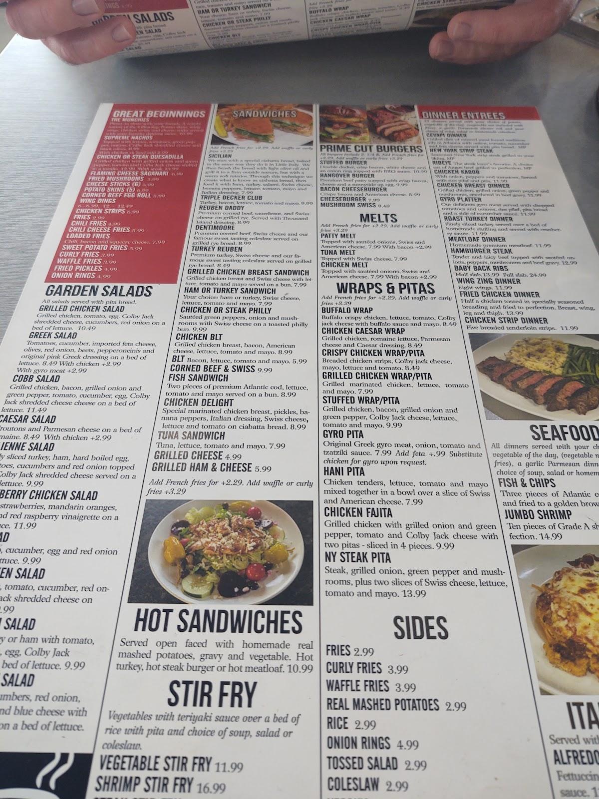 Menu at Stuffed Bun restaurant, Shelby charter Township