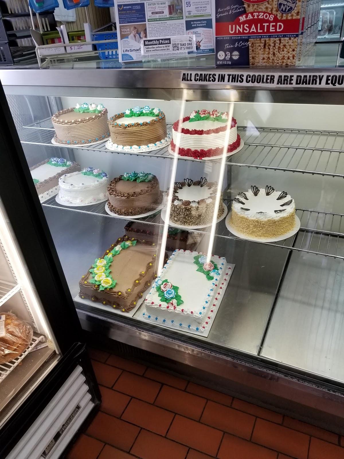 Menu at Gunn's Bakery, Winnipeg
