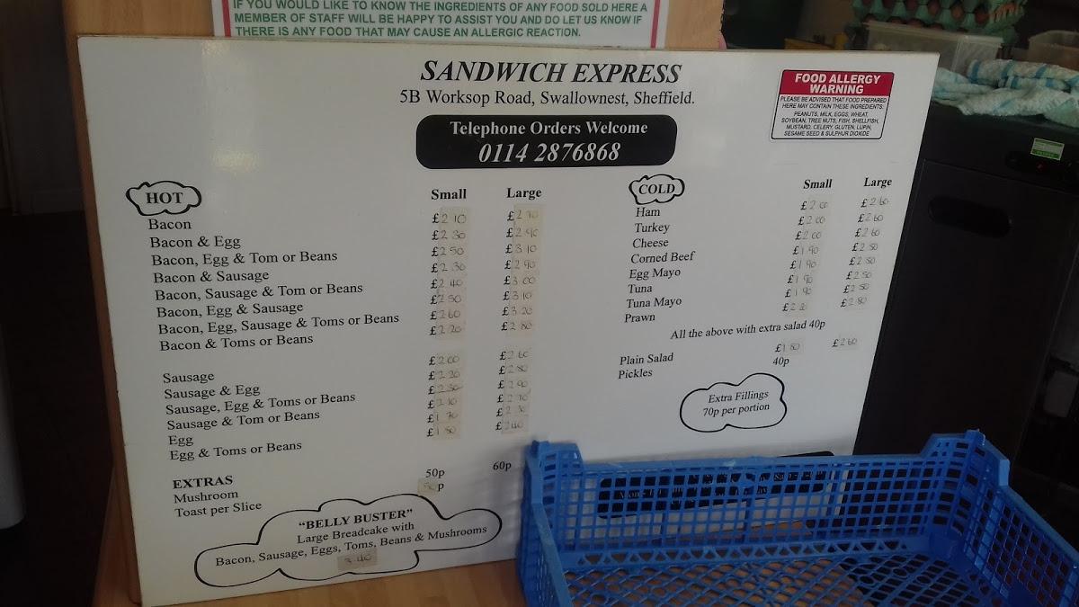 menu-at-sandwich-express-fast-food-sheffield-5c-worksop-rd