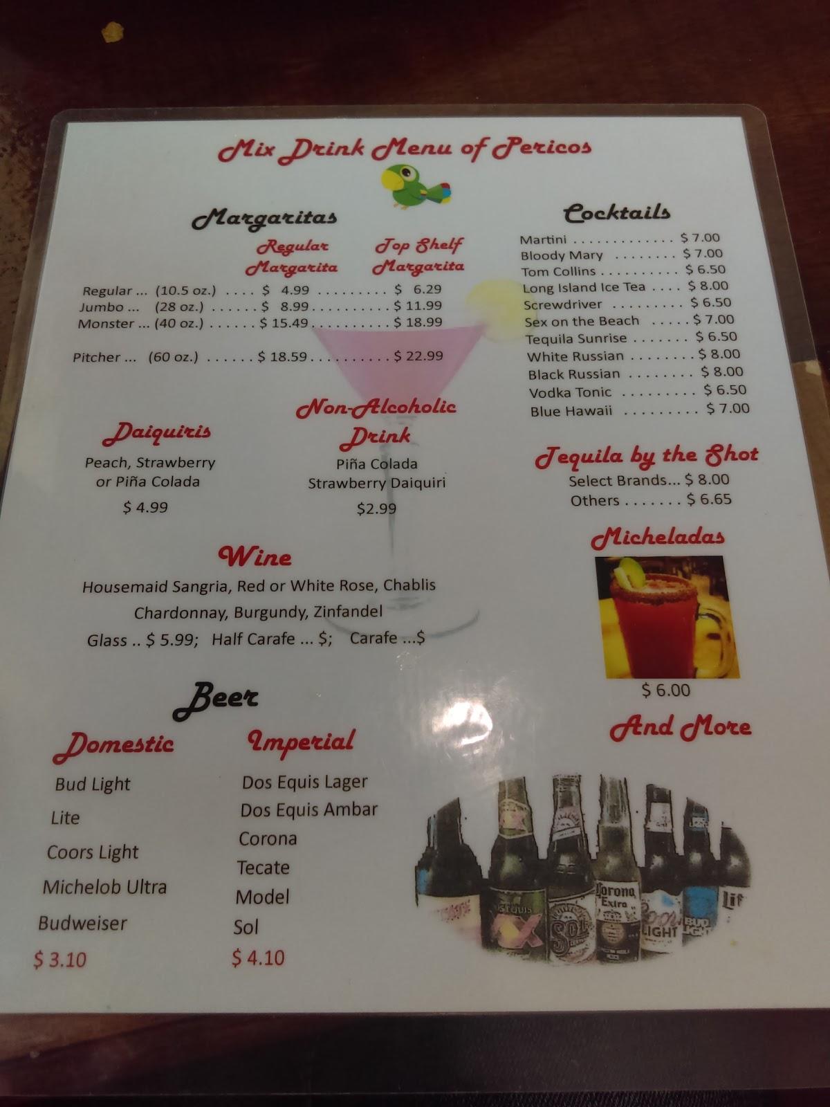 Menu at Mi Pueblo Mexican Restaurant, Wiggins, 620 W Frontage Dr w