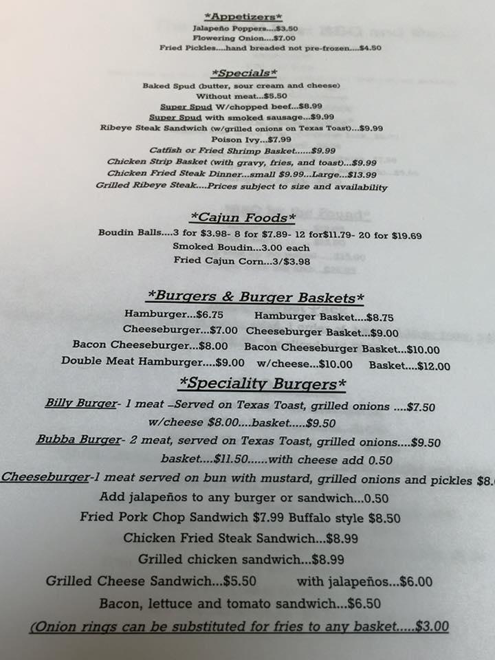 Menu at Hitch N Post Cafe, Livingston