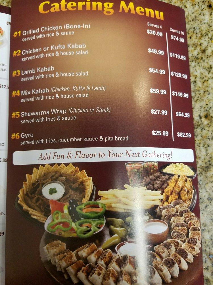 Menu at Pita Land Grill & Halal Meat Shop restaurant, Fishers