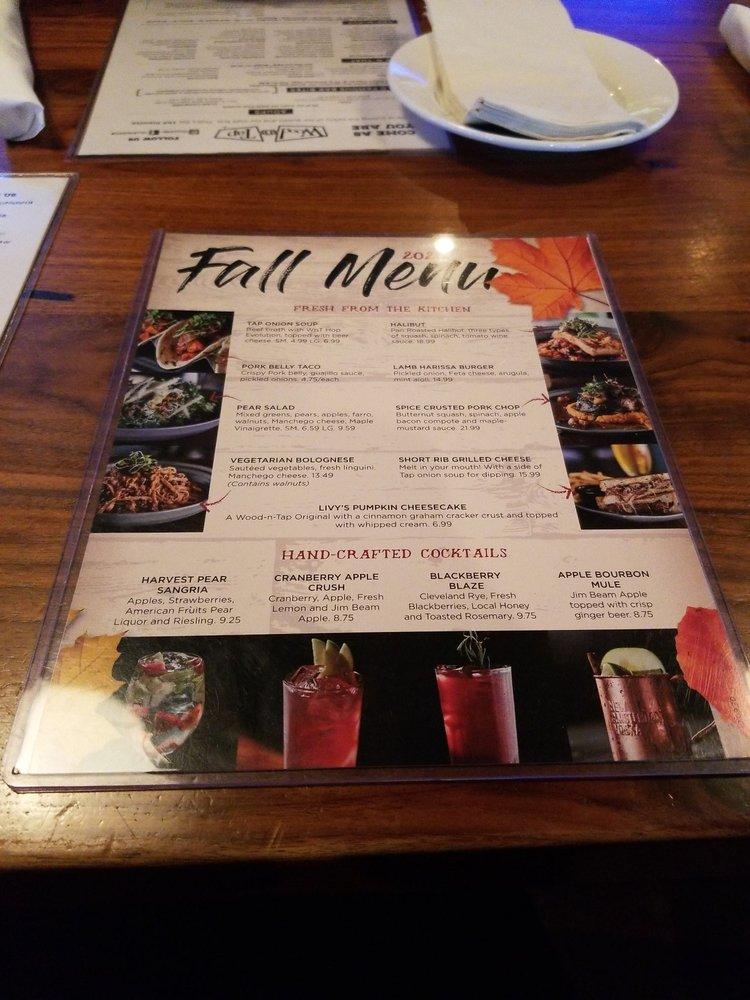 Menu at WoodnTap Rocky Hill restaurant, Rocky Hill, 12 Town Line Rd