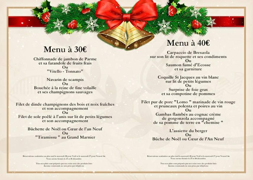 Menu at Pasta D'Oro, La Louvière