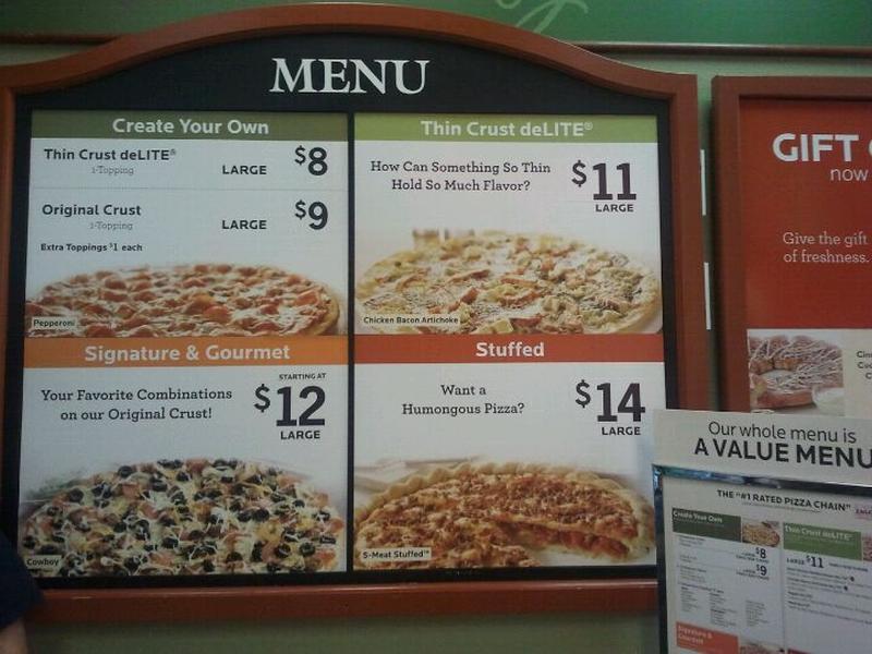 Menu at Papa Murphy's | Take 'N' Bake Pizza pizzeria, Riverton, W 12600 S