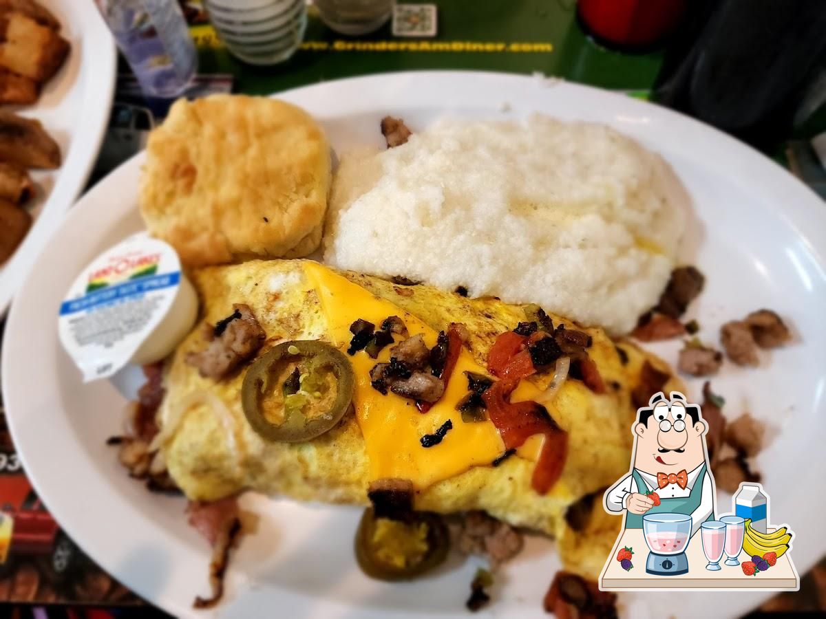 Grinder's American Diner in Jacksonville Restaurant menu and reviews
