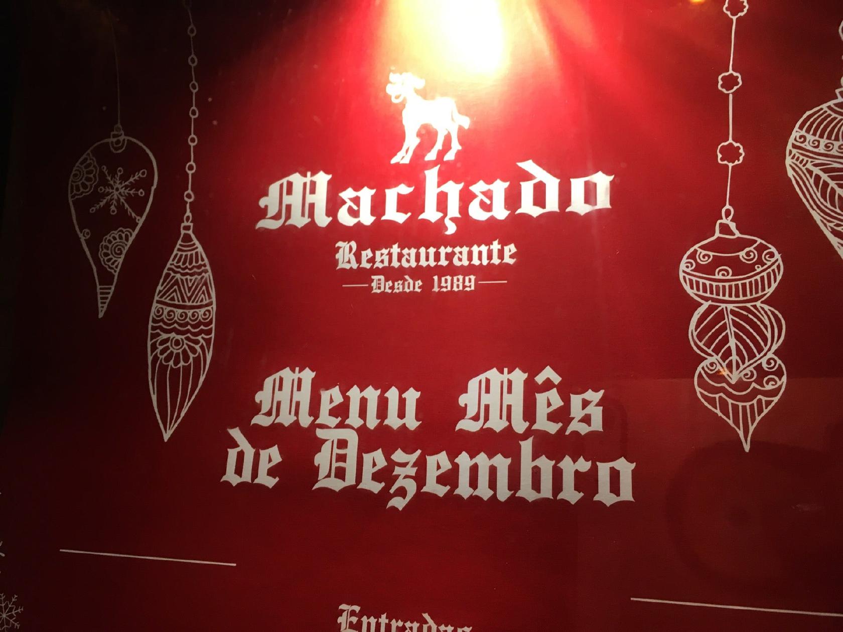 Restaurante Machado, Maia - Menu do restaurante e avaliações