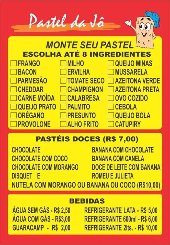 Pastelleto Carioca Pastel com Tudo Dentro Jardim América