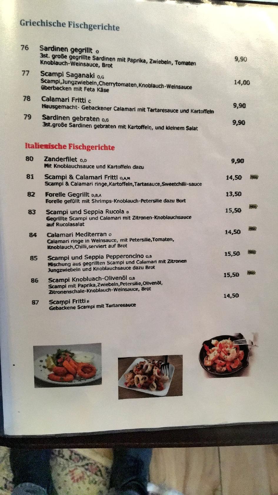 Speisekarte von Bella Italia Gmunden pizza, Gmunden Speisekarte von Bella Italia Gmunden pizza, Gmunden