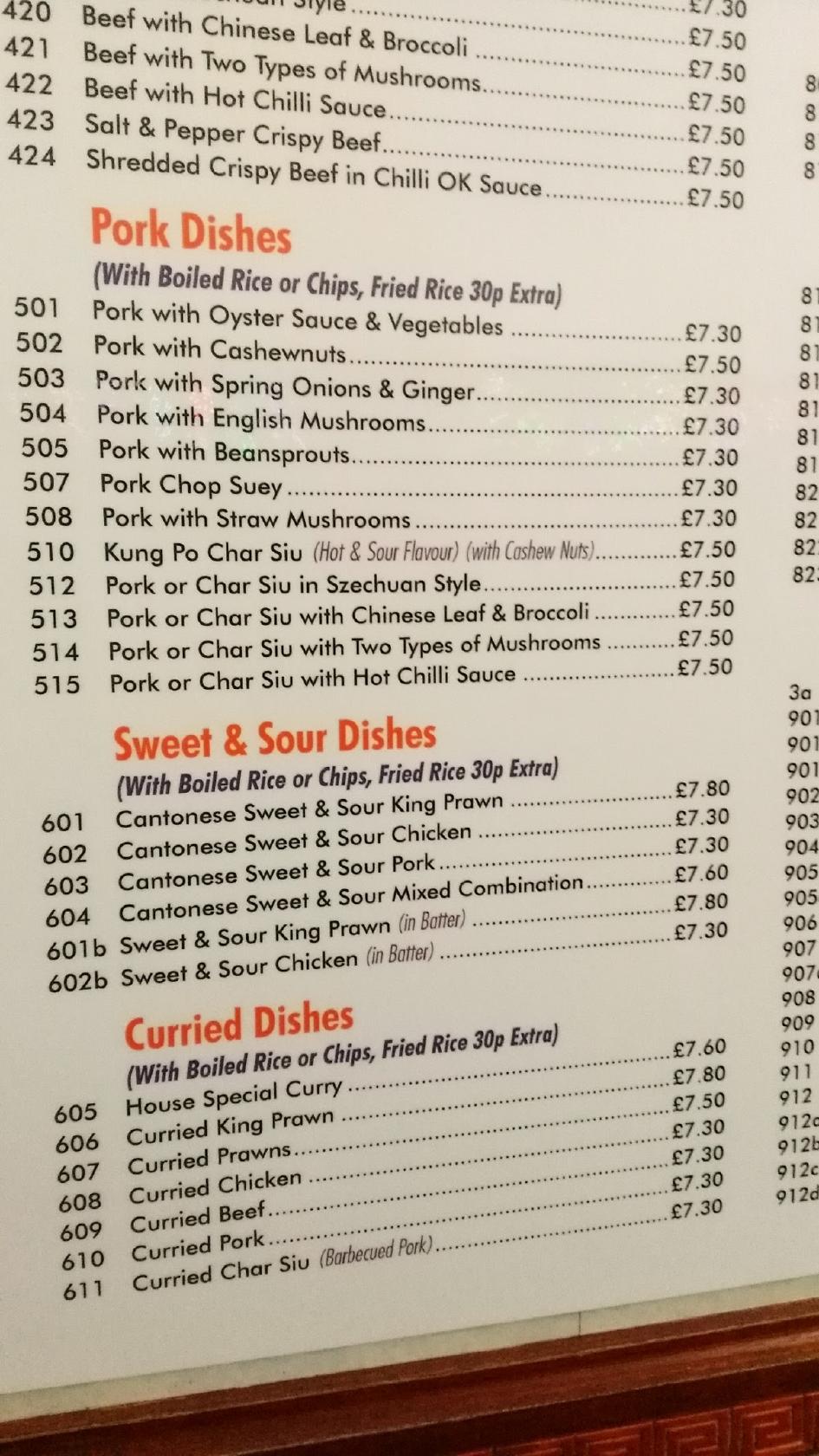 Menu at Gourmet Kitchen Thirsk fast food, Thirsk