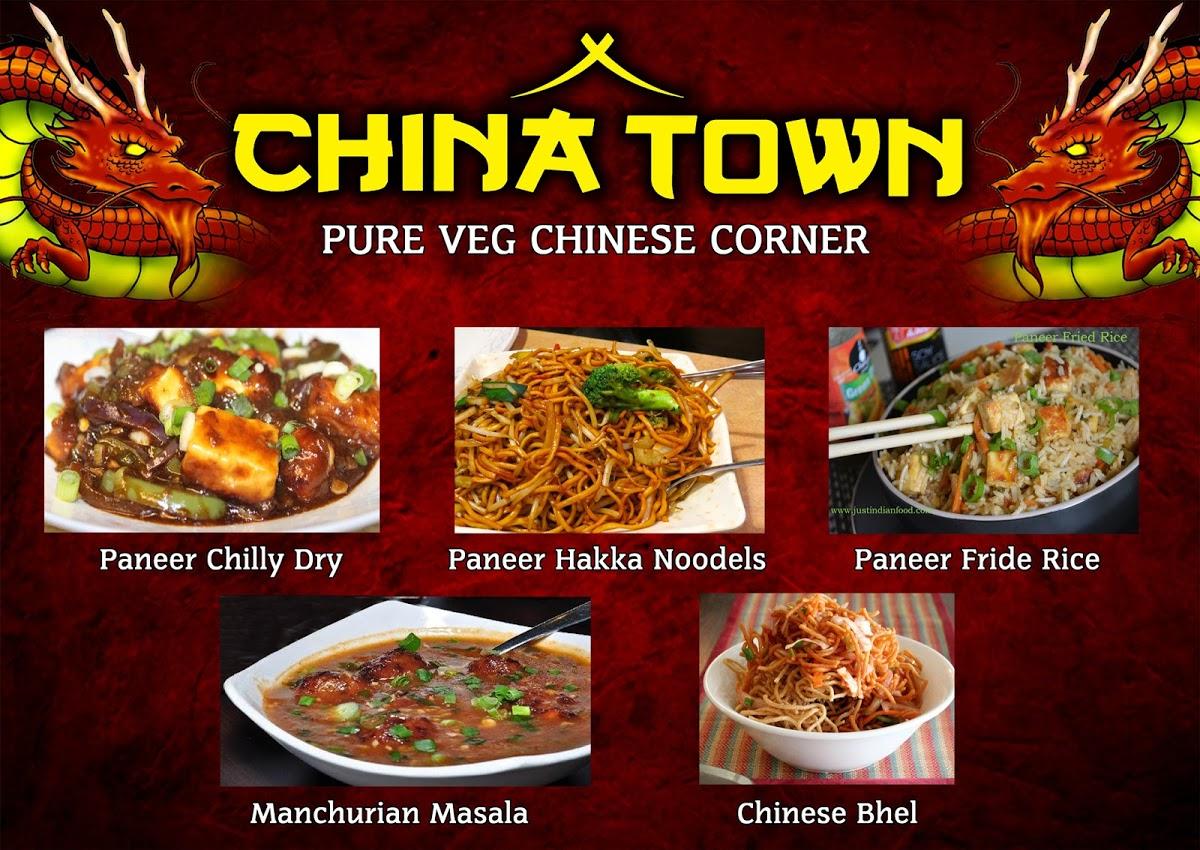 Menu at China Town Pure Veg Chinese Corner, Pune