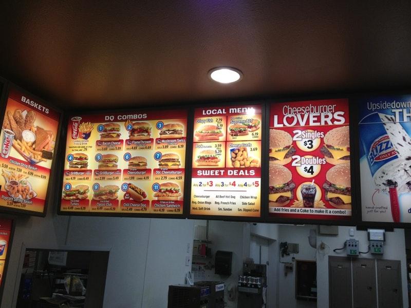 Menu at Dairy Queen fast food, Pella, 325 Roosevelt Rd