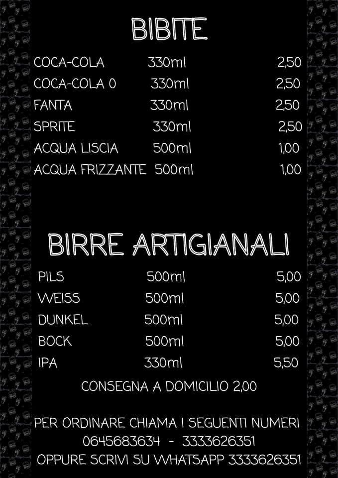 Menu di Momy's Pub 