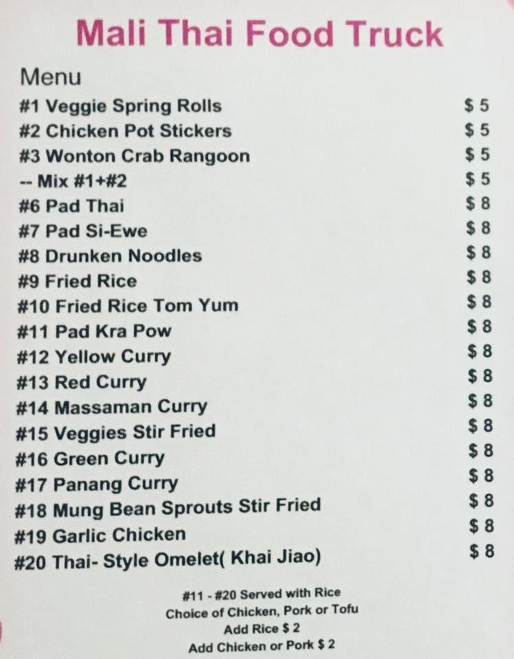 menu-at-mali-thai-food-truck-salem