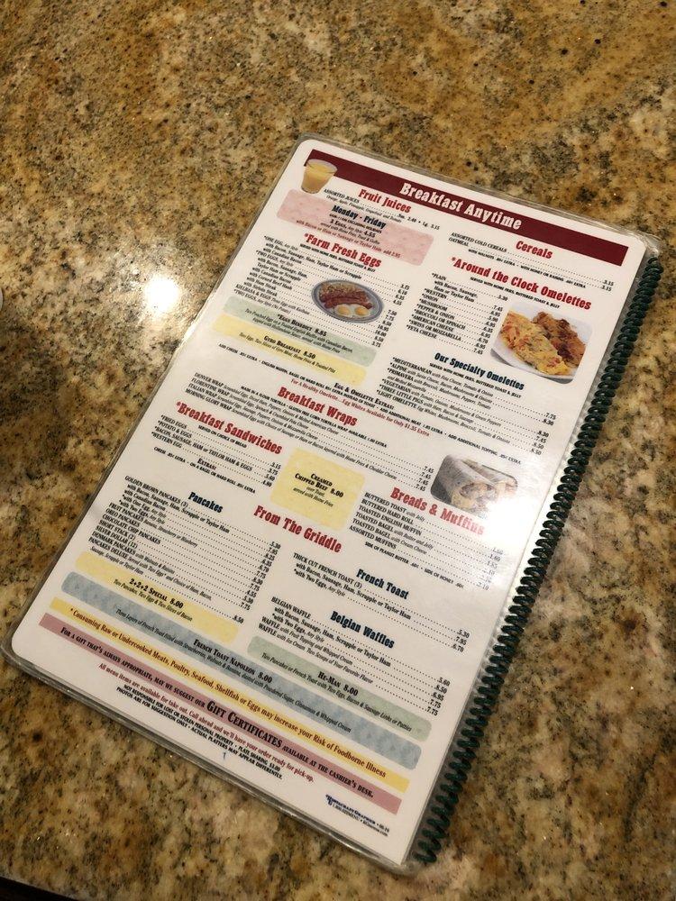 Menu at Mountainhome Diner restaurant, Mountainhome, 910 PA390