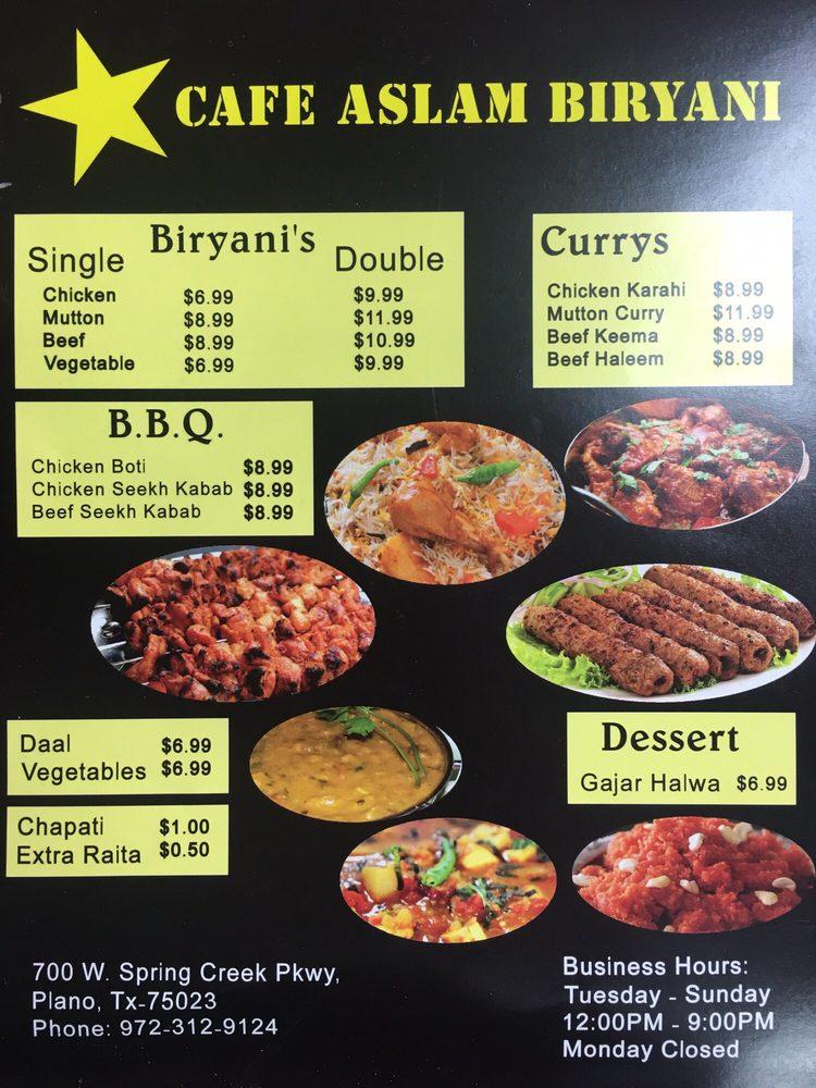 menu-at-aslam-biryani-restaurant-plano