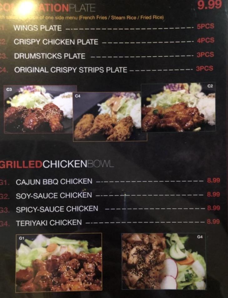 Menu At Kokio Chicken Hawaiian Gardens Restaurant Hawaiian Gardens E