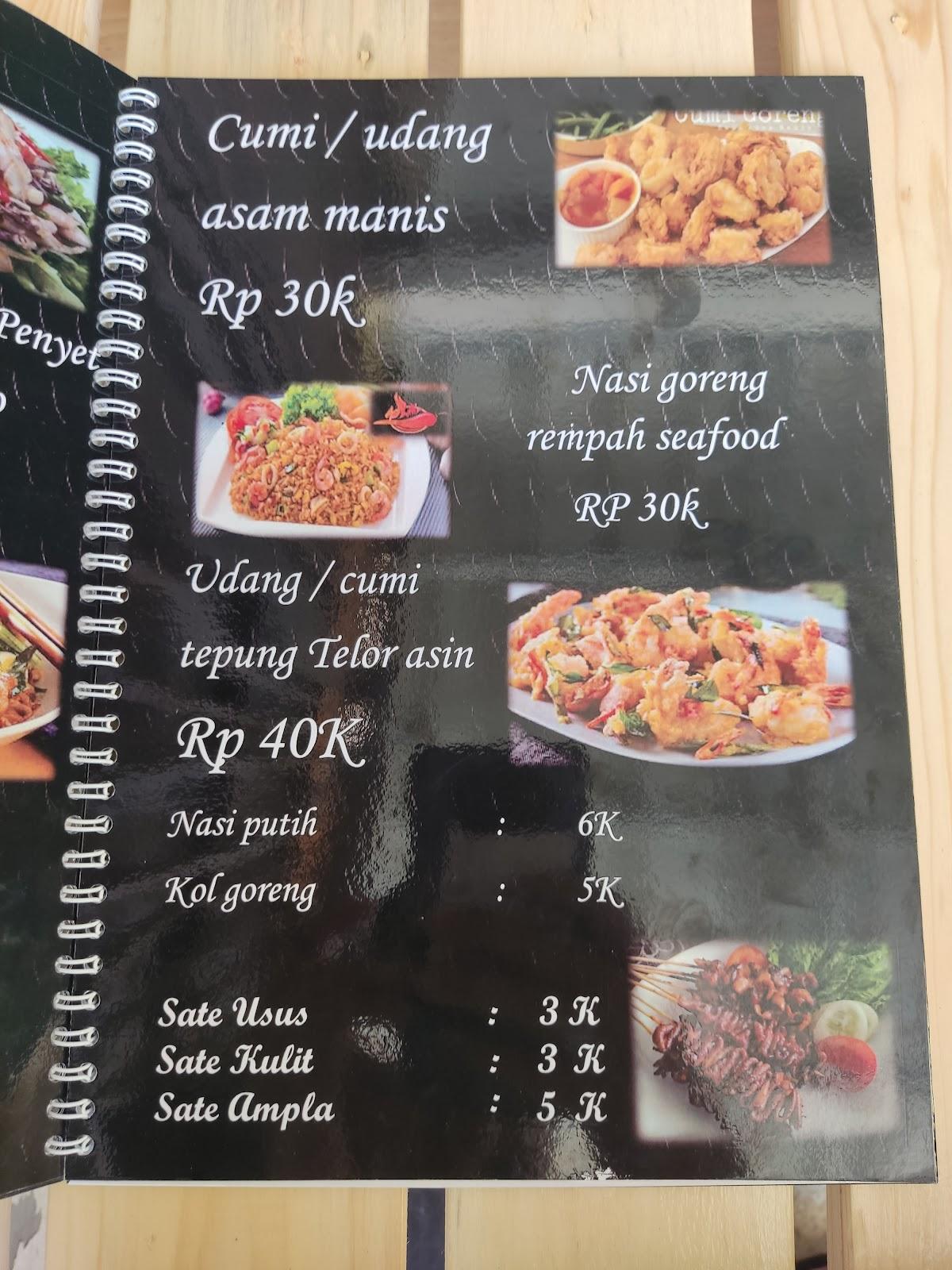 Carta Del Restaurante Nasi Bakul Sunda Tangerang Del Sur