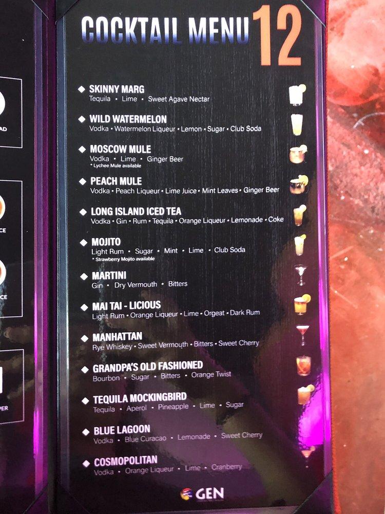Menu at Gen Korean BBQ House, Aiea, 981005 Moanalua Rd 2211