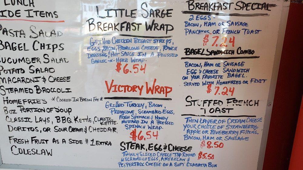 Menu at Bagelicious Deli & Bakery, Ocala