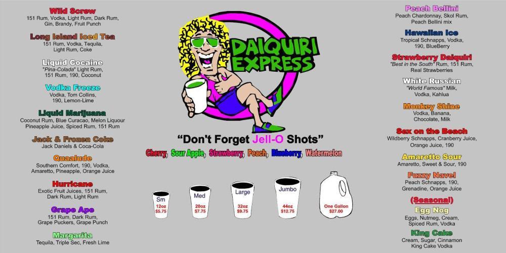 Daiquiri Express Pines Road at Kirstin Langford blog